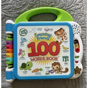 Leap Frog Learning Friends 100 Words Book Educational English & Spanish